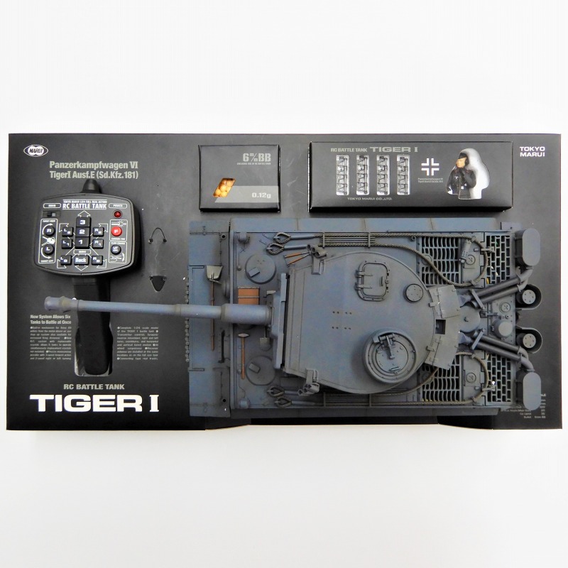 TOKYO MARUI 1/24 RC Battle Tank Tiger-I Early Type