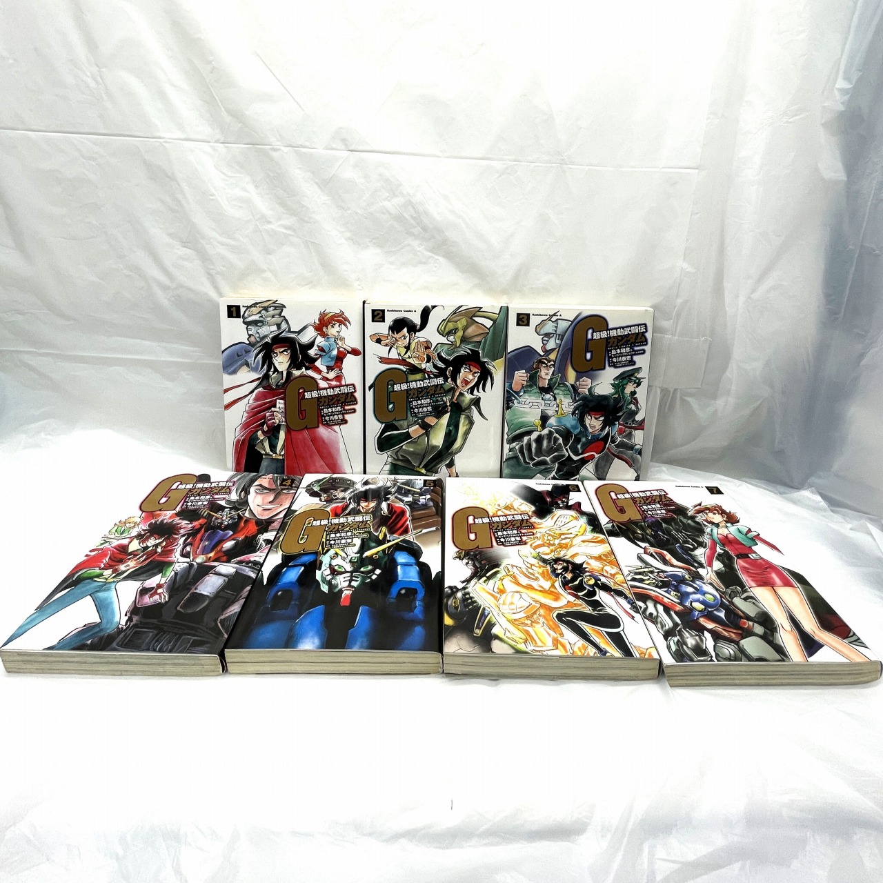Kadokawa Comics 超級!機動武闘伝Gガンダム 全7巻セット 島本和彦
