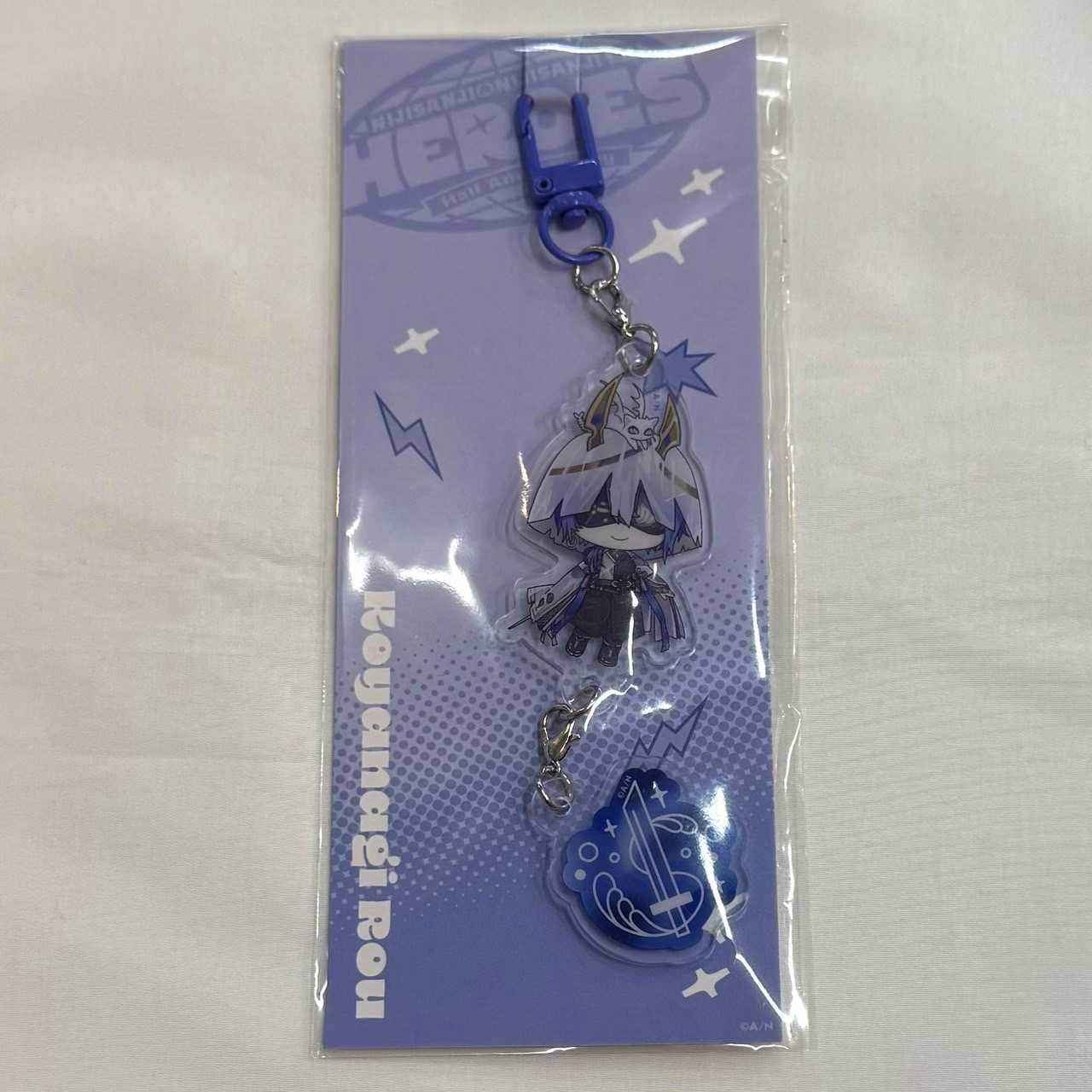 HEROES Half Anniversary】Connectable Acrylic Keychain Dytica Rou koyanagi