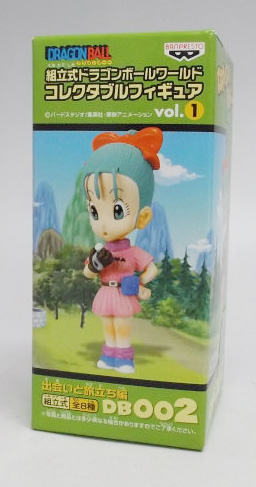 DB ワールドコレクタブルフィギュア Vol.1 DB002 ブルマ 【出会いと旅立ち編】 45578