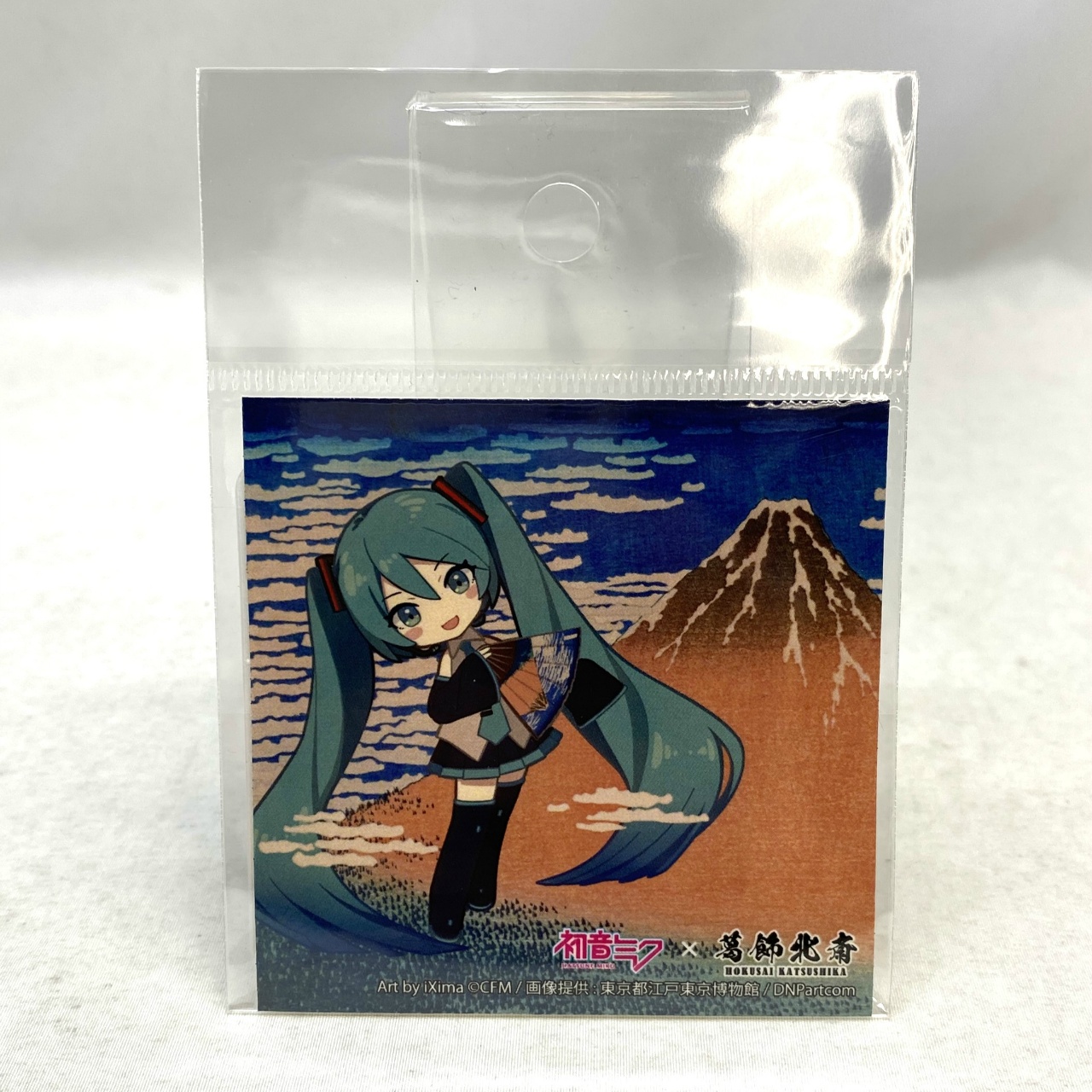 Presence 初音ミク×葛飾北斎 iXima ステッカー 凱風快晴 ミニキャラ