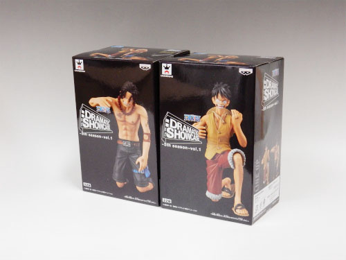 OnePiece DRAMATIC SHOWCASE -5th Season- vol.1 - Luffy and Ace set of 2