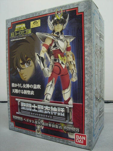 Saint Seiya Myth Cloth Pegasus Seiya Final Bronze Cloth (Even the item is in SEALED condition it may contain some broken parts)