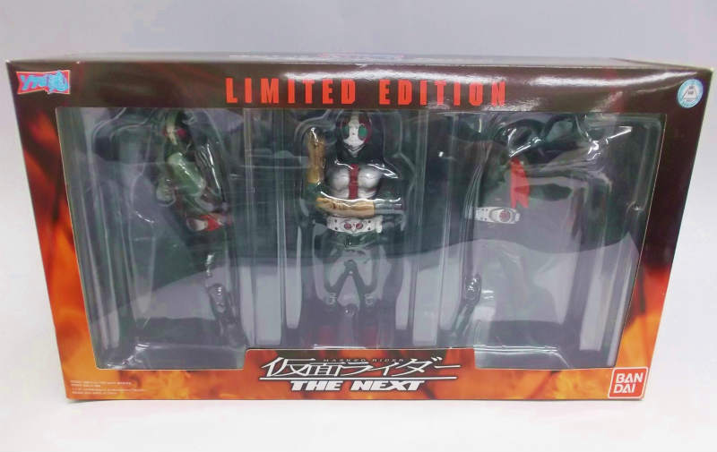 ソフビ魂 仮面ライダーTHE NEXT 1号 2号 V3 セット LIMITED EDITION
