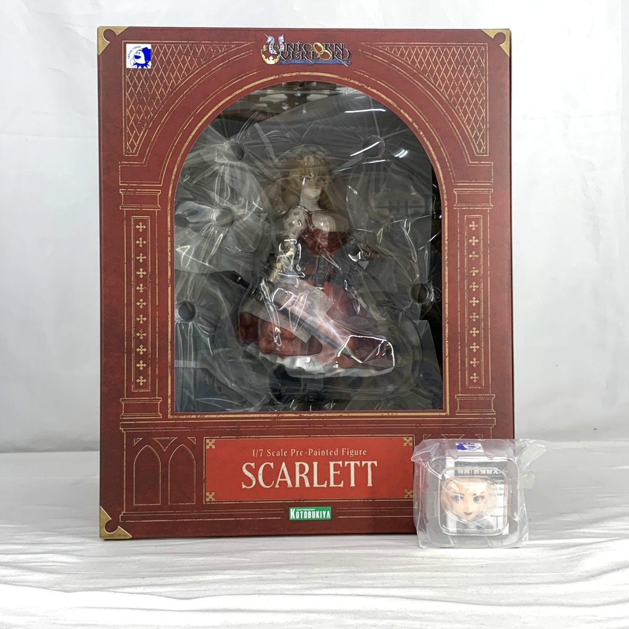 コトブキヤ ユニコーンオーバーロード スカーレット 1/7 コトブキヤショップ限定特典「表情替えパーツ」付