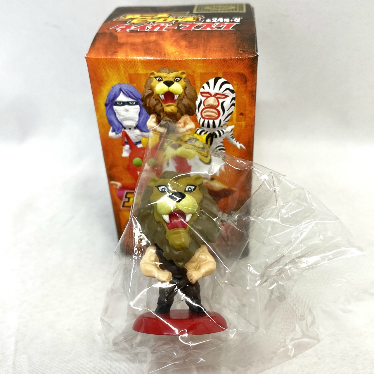 キャラクタープロダクト アニメヒーローズ ミニビッグヘッドフィギュア タイガーマスク ザ・ライオンマン