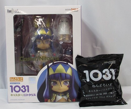 Nendoroid No.1031 Caster/Nitocris Goodsmile Online Shop Purchase Bonus Item with Medjed: Angered Ver.