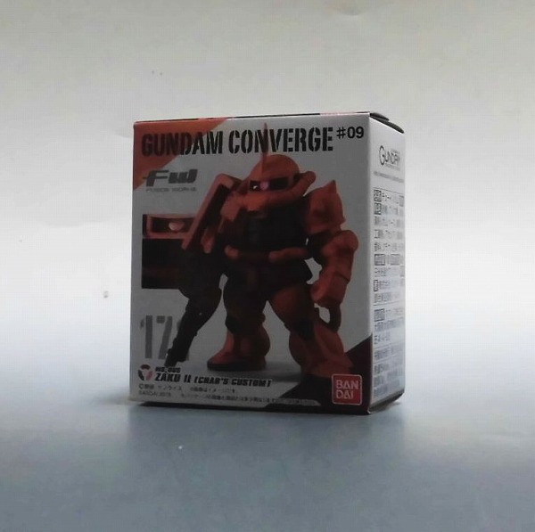 FW Gundam Converge No.09 171 Zaku II (Char Aznable)