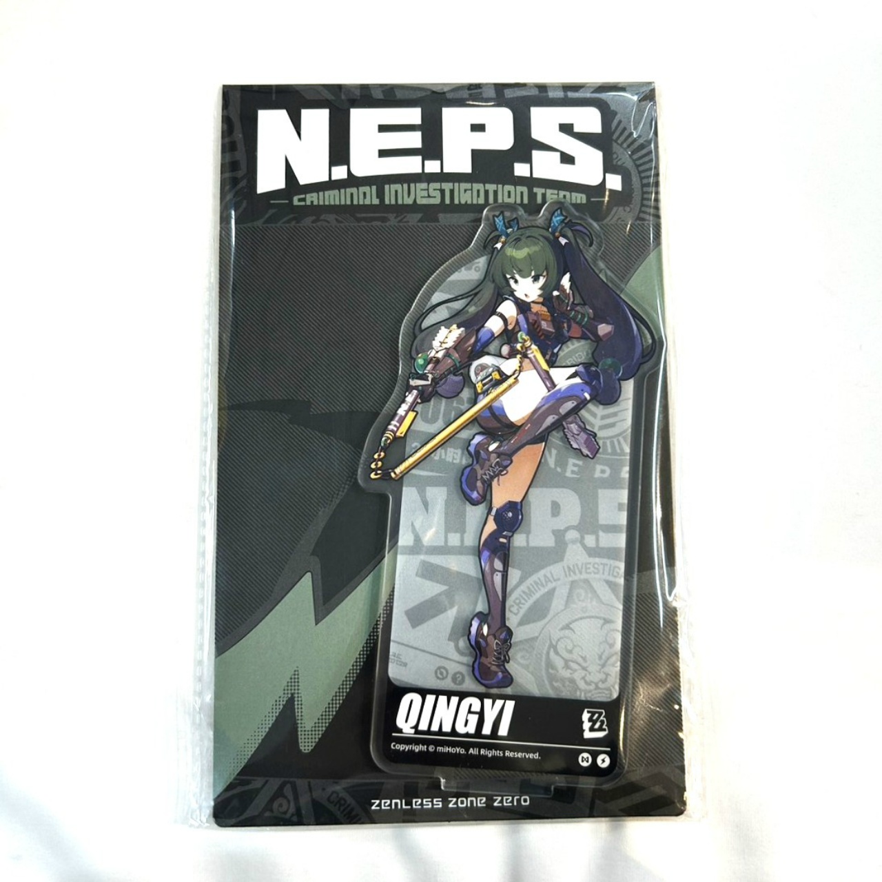 ゼンレスゾーンゼロ 立ち絵シリーズ 特務捜査班 キャラアクリルスタンド 青衣