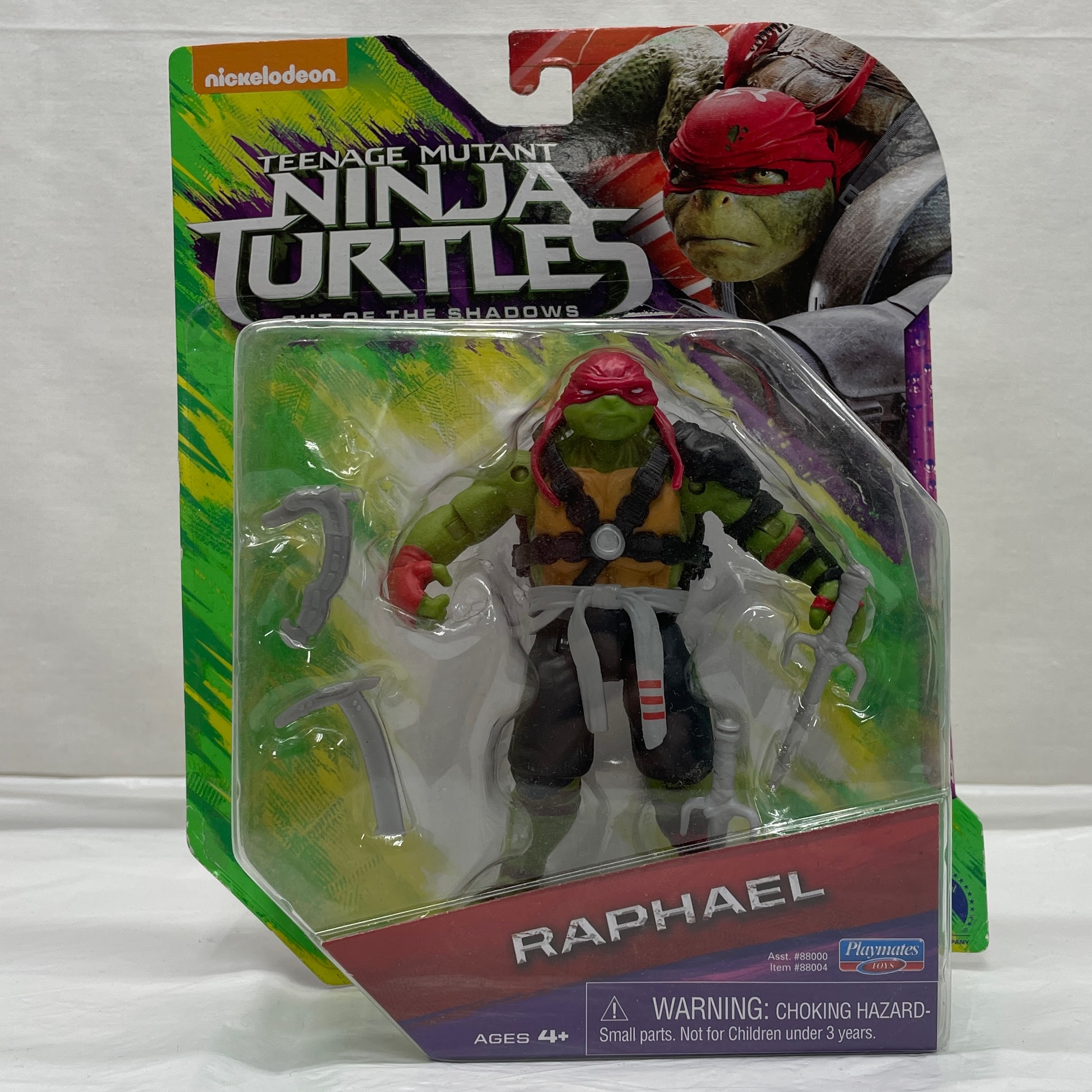 プレイメイツ ミュータント・ニンジャ・タートルズ:影<シャドウズ> ラファエロ アクションフィギュア
