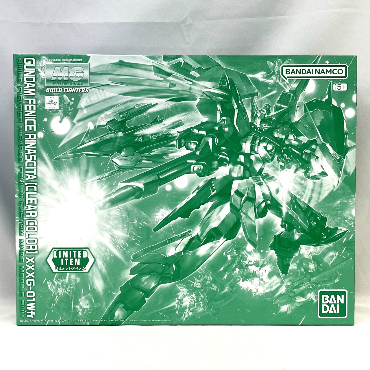 MG 1/100 ガンダムフェニーチェリナーシタ [クリアカラー] バンダイスピリッツ版