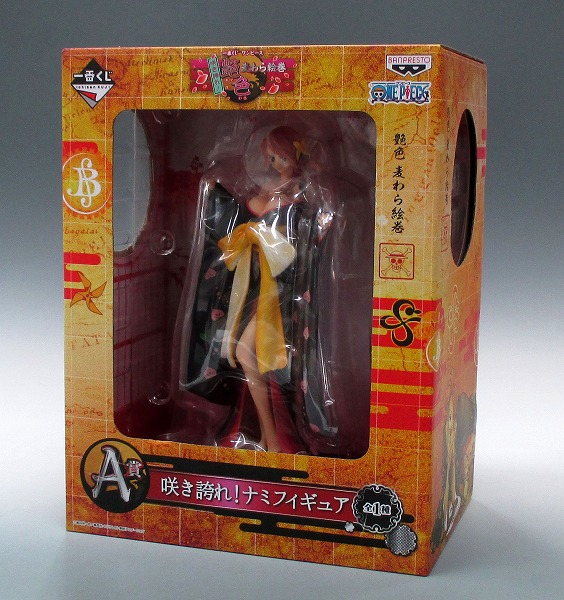 一番くじ ワンピース 咲き誇れ!艶色麦わら絵巻 A賞 咲き誇れ! ナミ フィギュア