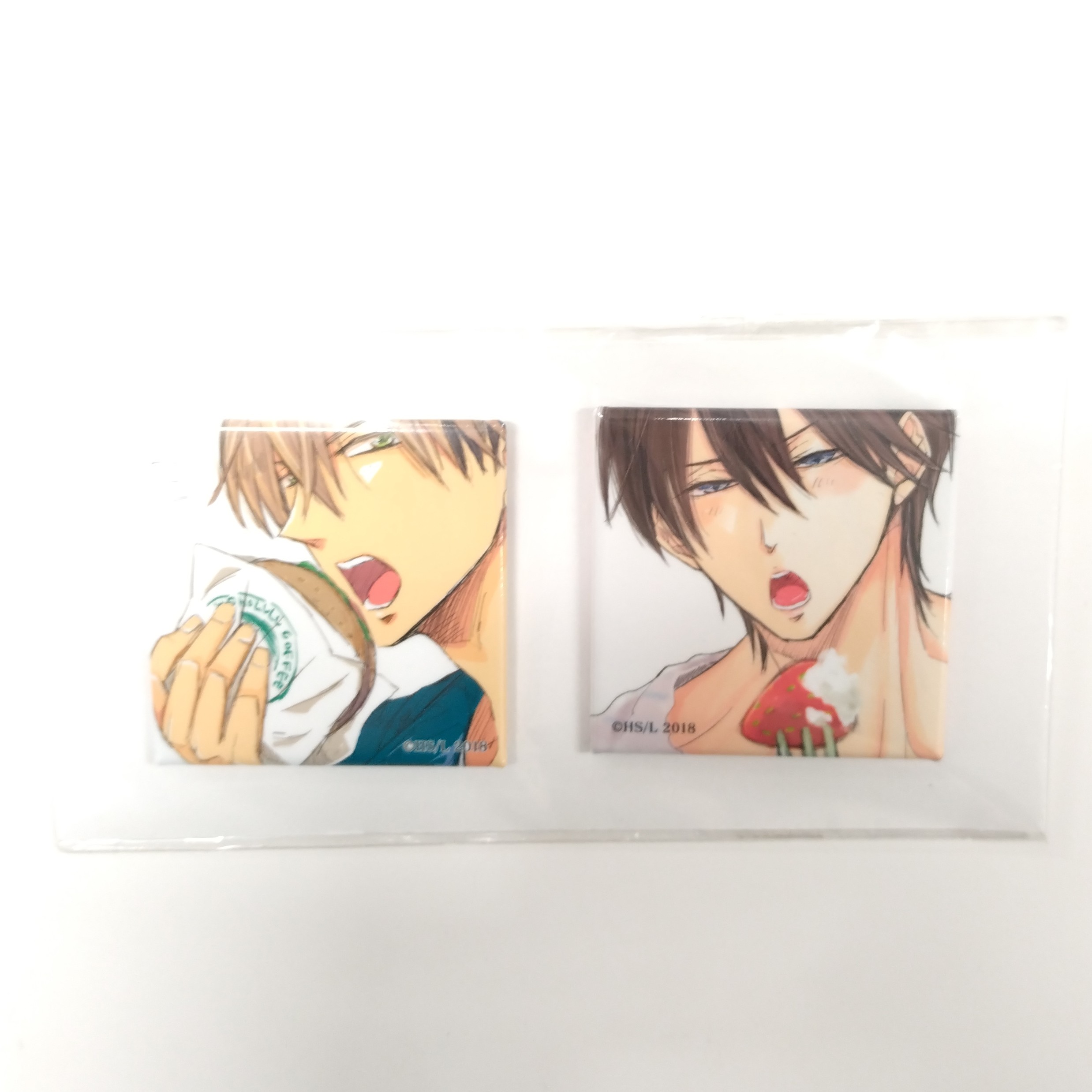 The Most Huggable Man Has Threatened Me Button Badges  Set