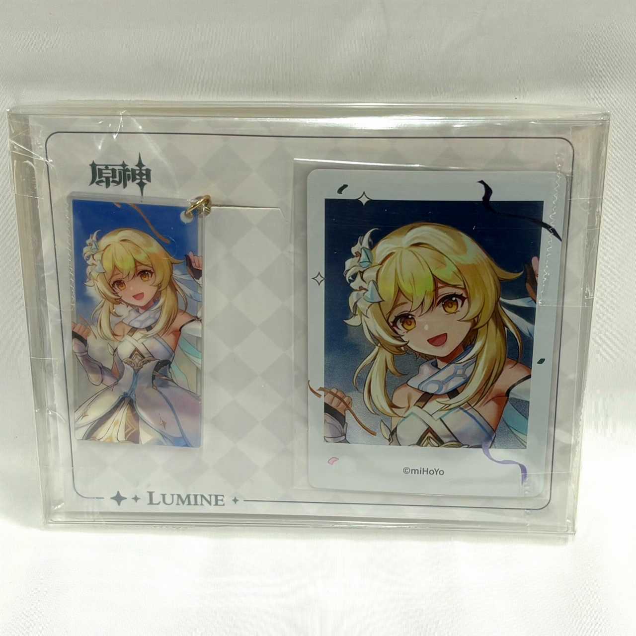 原神 2023カーニバルの再会シリーズ キャラアクリルストラップ&チェキ風カード 一周年記念 蛍