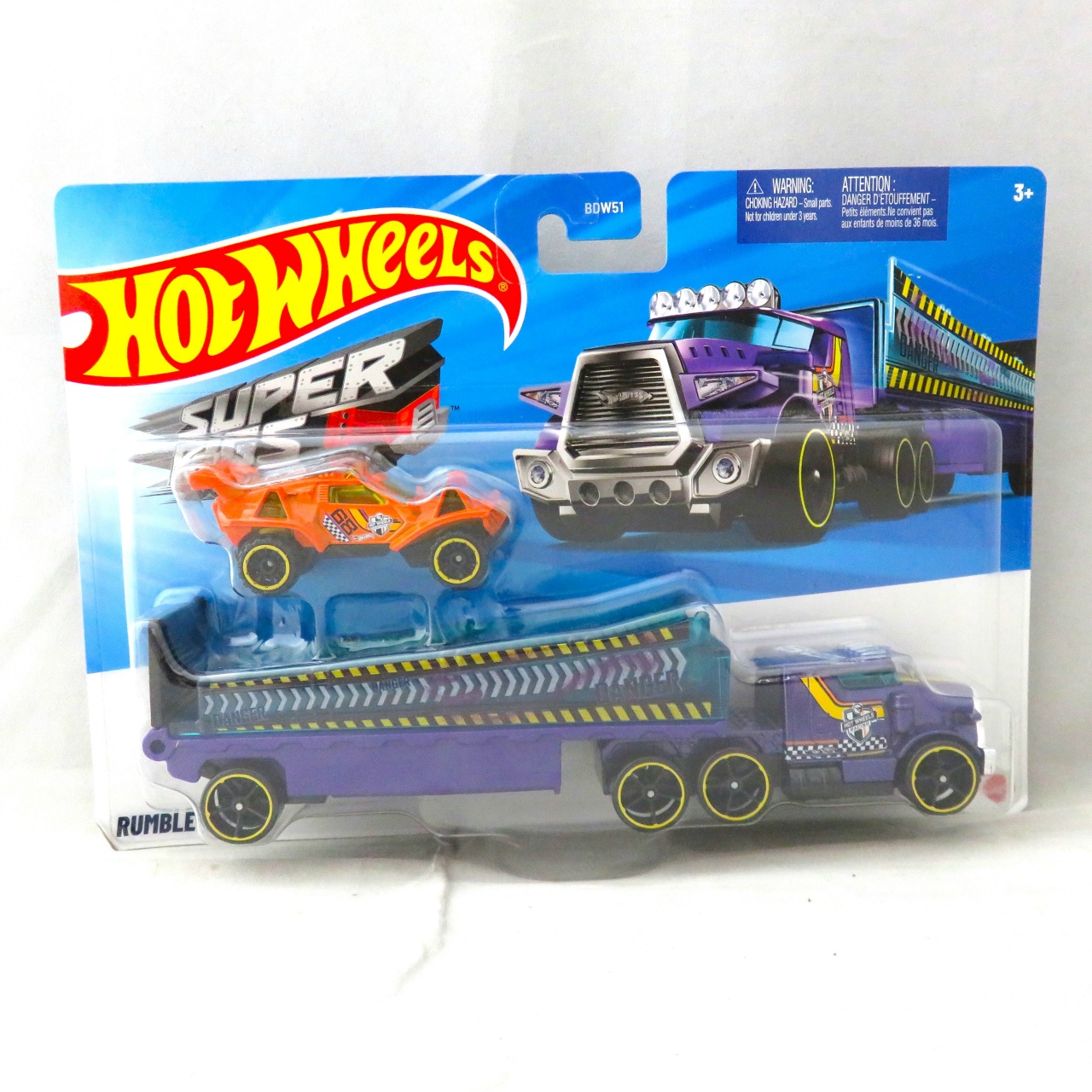 ホットウィール スーパーリグ 1/64 ランブルロード BDW51