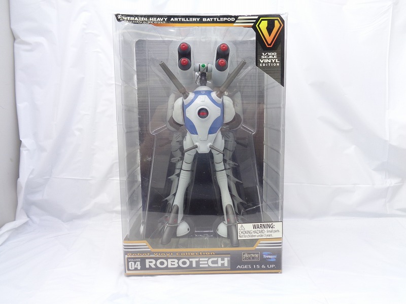 ロボテック マクロス Robot Vinyl Collection Vol. 4 1/100 Zentraedi Heavy Artillery Battlepod リガード