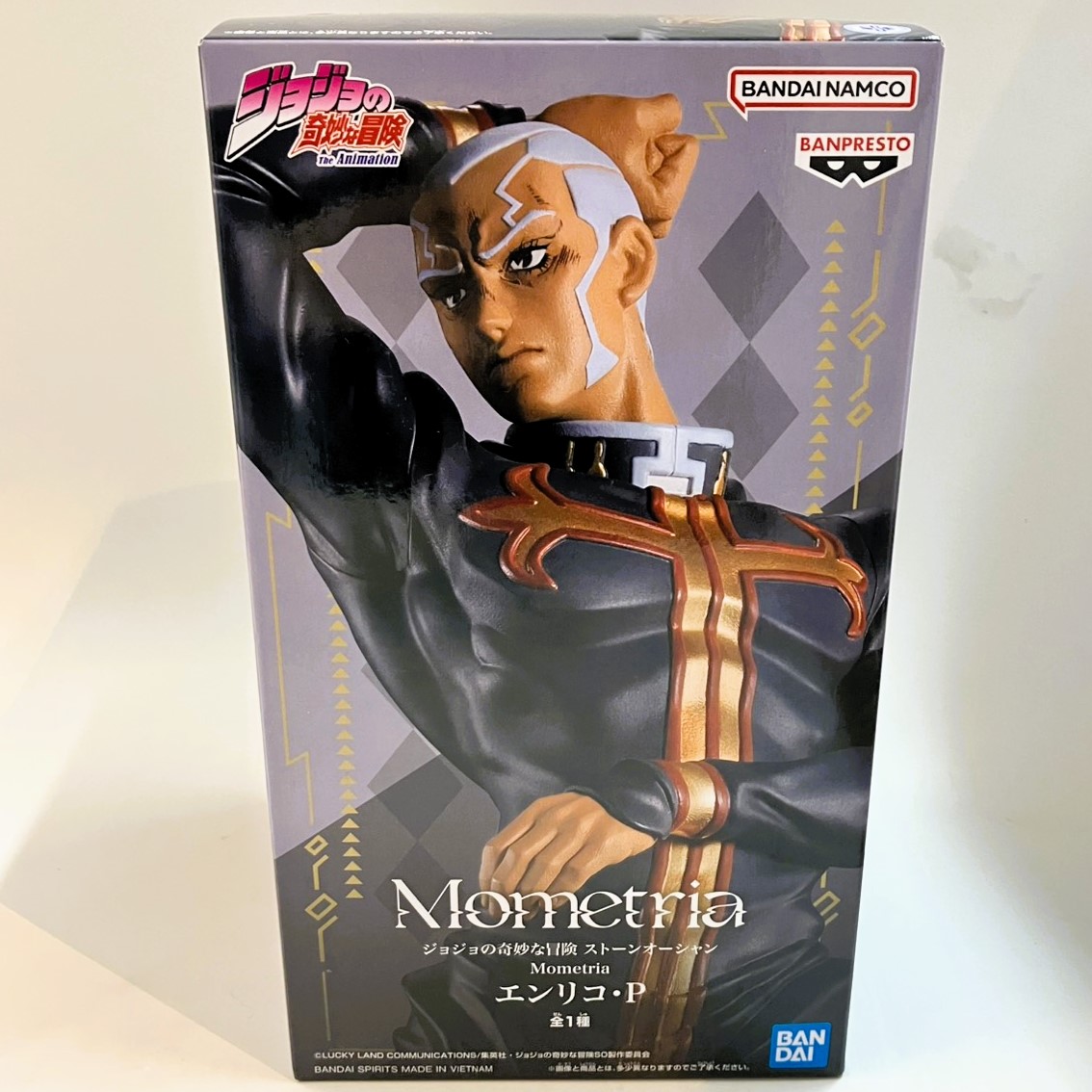 バンダイスピリッツ ジョジョの奇妙な冒険 ストーンオーシャン Mometria エンリコ・P