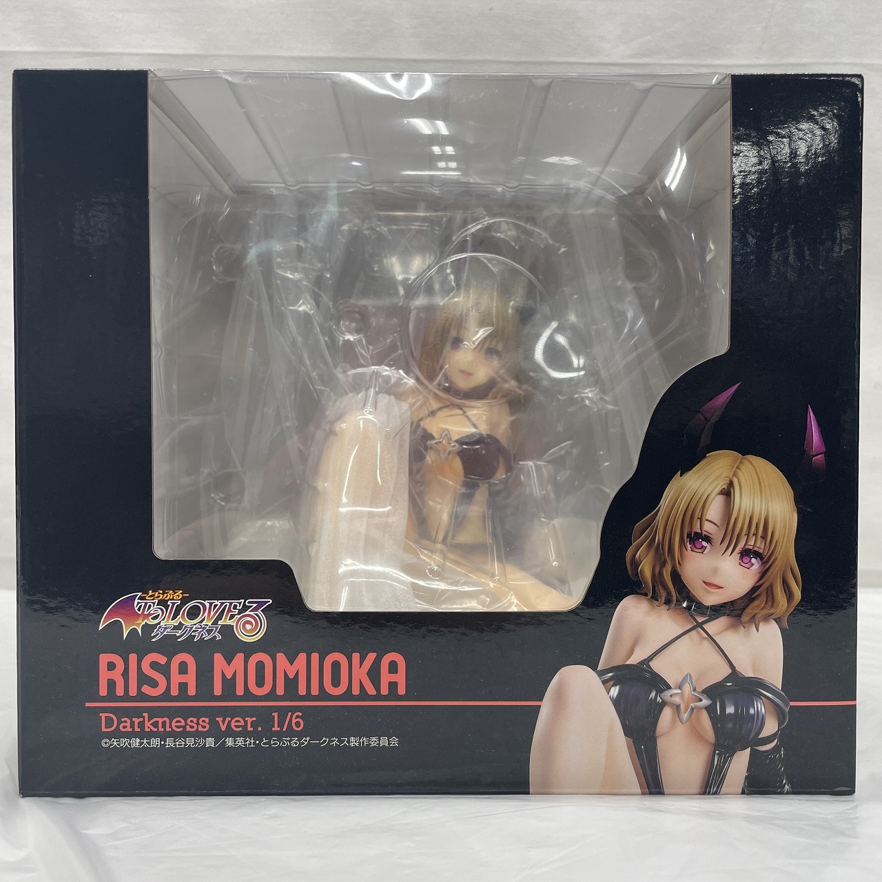 ユニオンクリエイティブ ToLoveるーとらぶるーダークネス 籾岡里紗 ダークネスver. 1/6スケールフィギュア