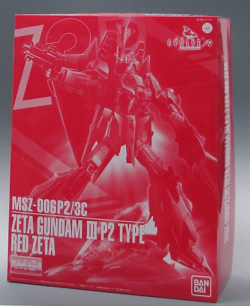 Master Grade 1/100 MSZ-006P2/3C Zeta Gundam III P2 Type Red Zeta