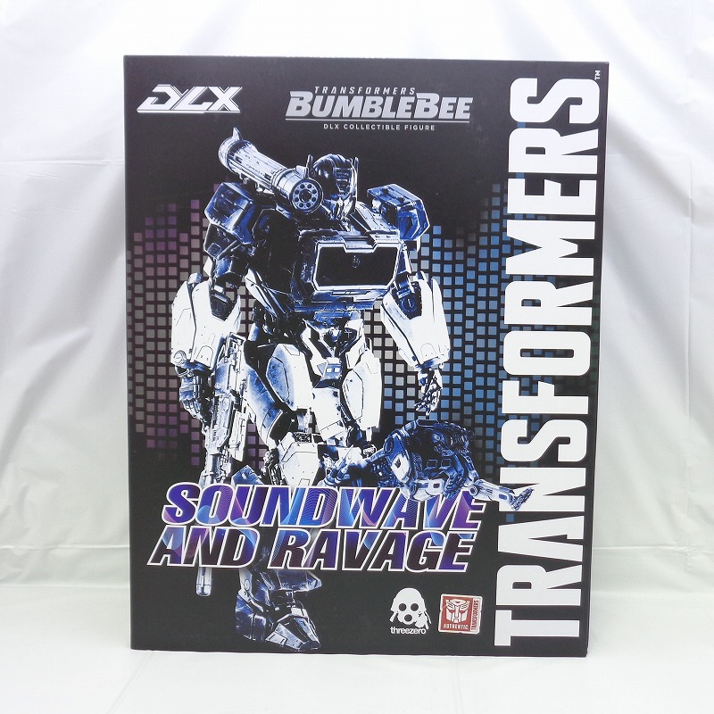 threezeroトランスフォーマー DLX サウンドウェーブ&ラヴィッジ