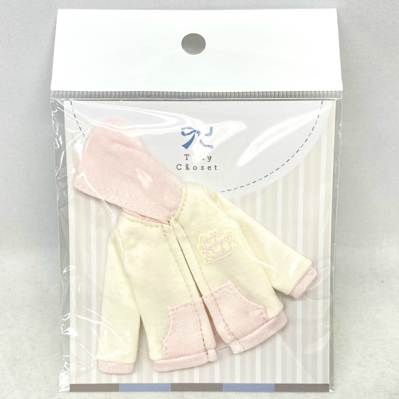 コトブキヤ 創彩少女庭園 タイニークローゼット ジップパーカーコレクションVol.2【Baby Pink】