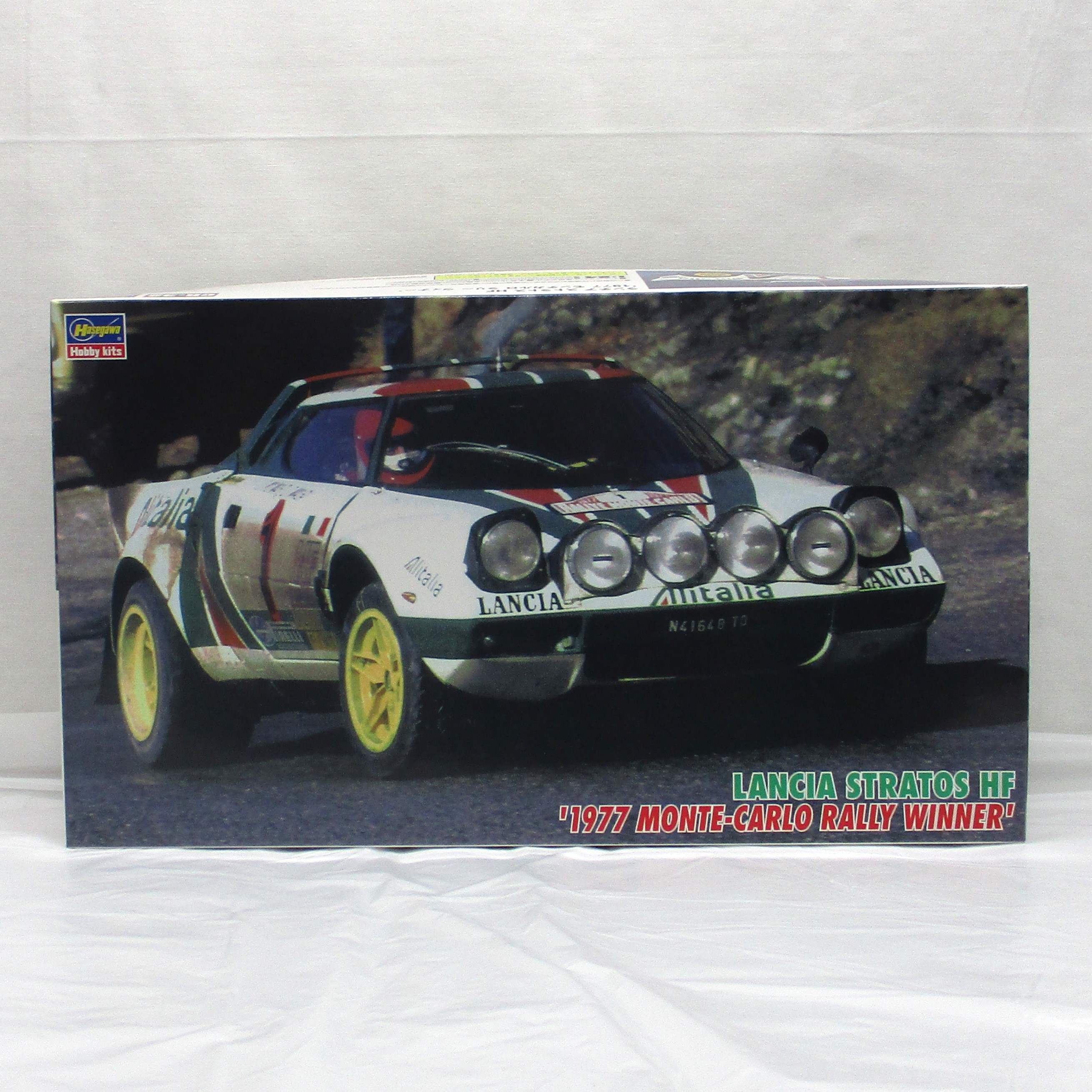 HASEGAWA Plastic Model 1/24 Lancia Stratos HF Monte Carlo 1977