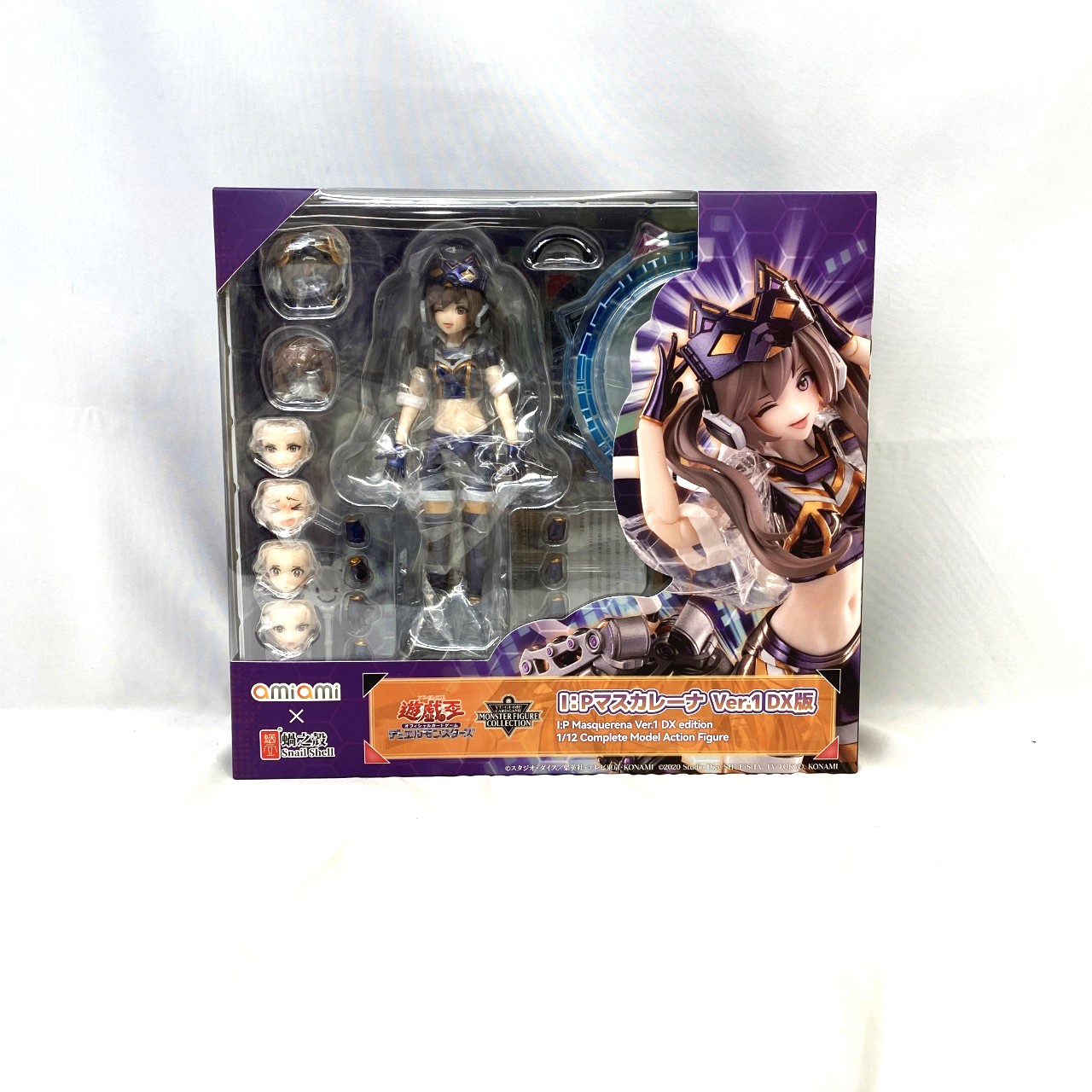 遊戯王カードゲーム モンスターフィギュアコレクション I:Pマスカレーナ Ver.1 DX版 1/12 完成品アクションフィギュア