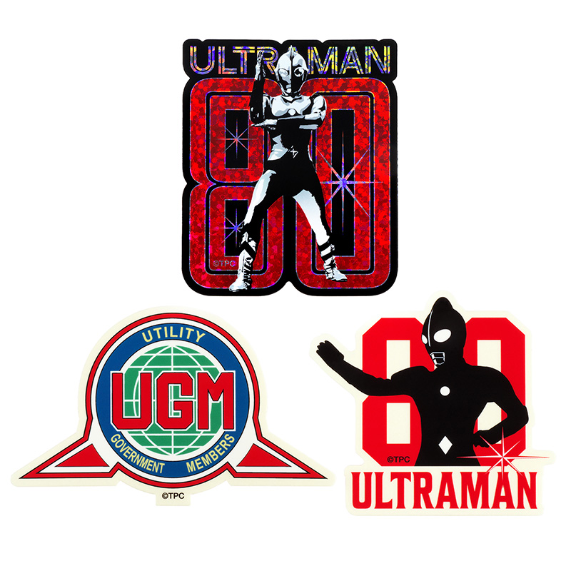 ウルトラマン80/耐水ステッカー 3枚セット