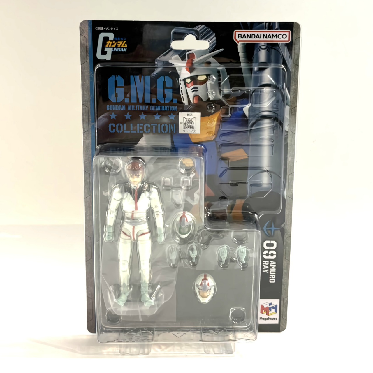 メガハウス G.M.G. COLLECTION 09 機動戦士ガンダム 地球連邦軍 アムロ・レイ ノーマルスーツVer.