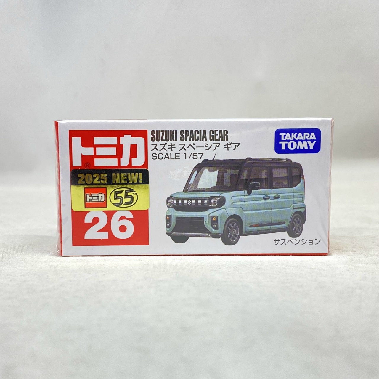 タカラトミー トミカ No.26 スズキ スペーシア ギア