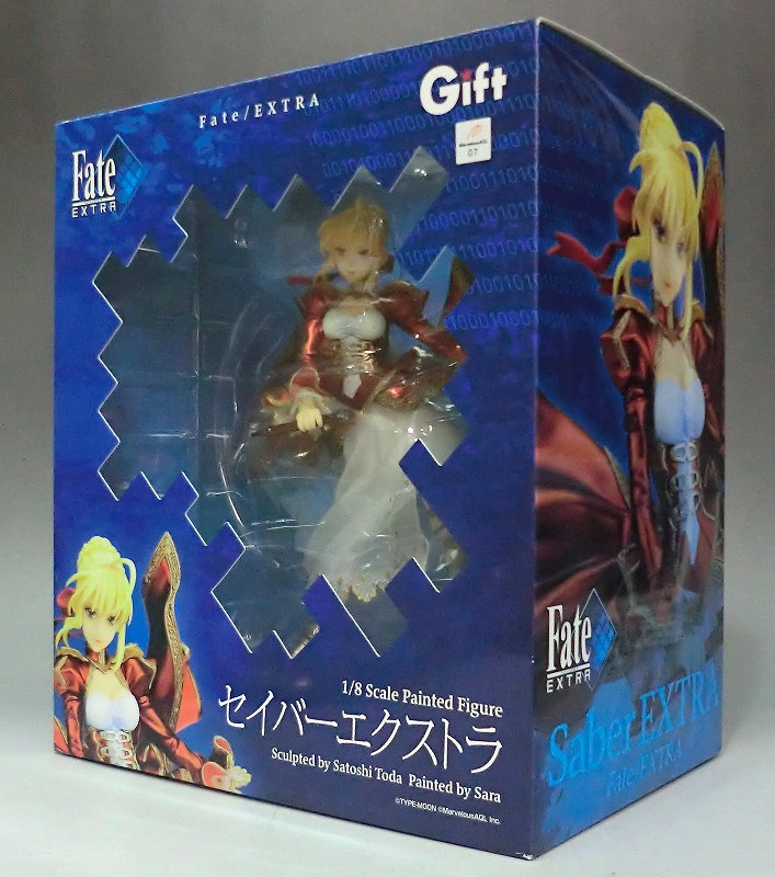 Gift セイバーエクストラ 1/8PVCフィギュア (Fate/EXTRA)