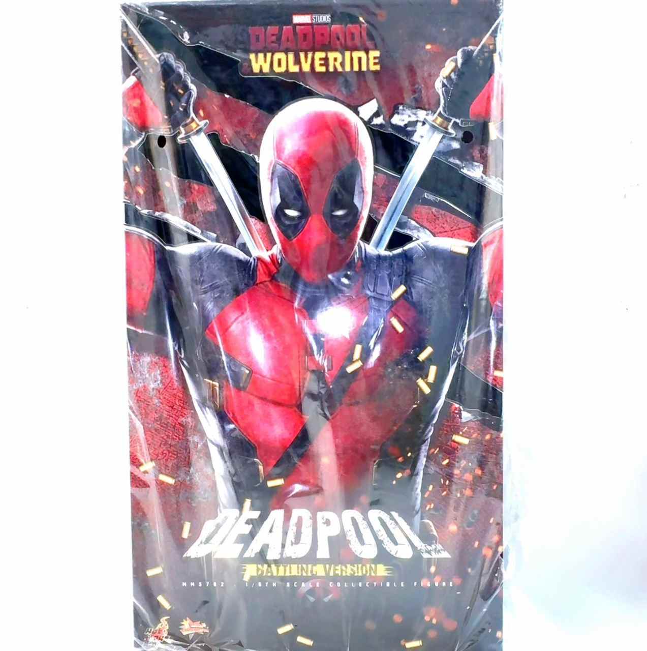 Hot Toys Movie Masterpiece MMS782 Deadpool (Battle Damage ver.) [Deadpool & Wolverine] 1/6 Scale Fully Poseable Figure