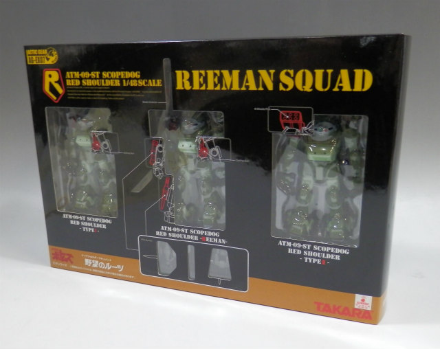 TAKARATomy Votoms Actic Gear AG-EX07 Reeman Squad 1/48
