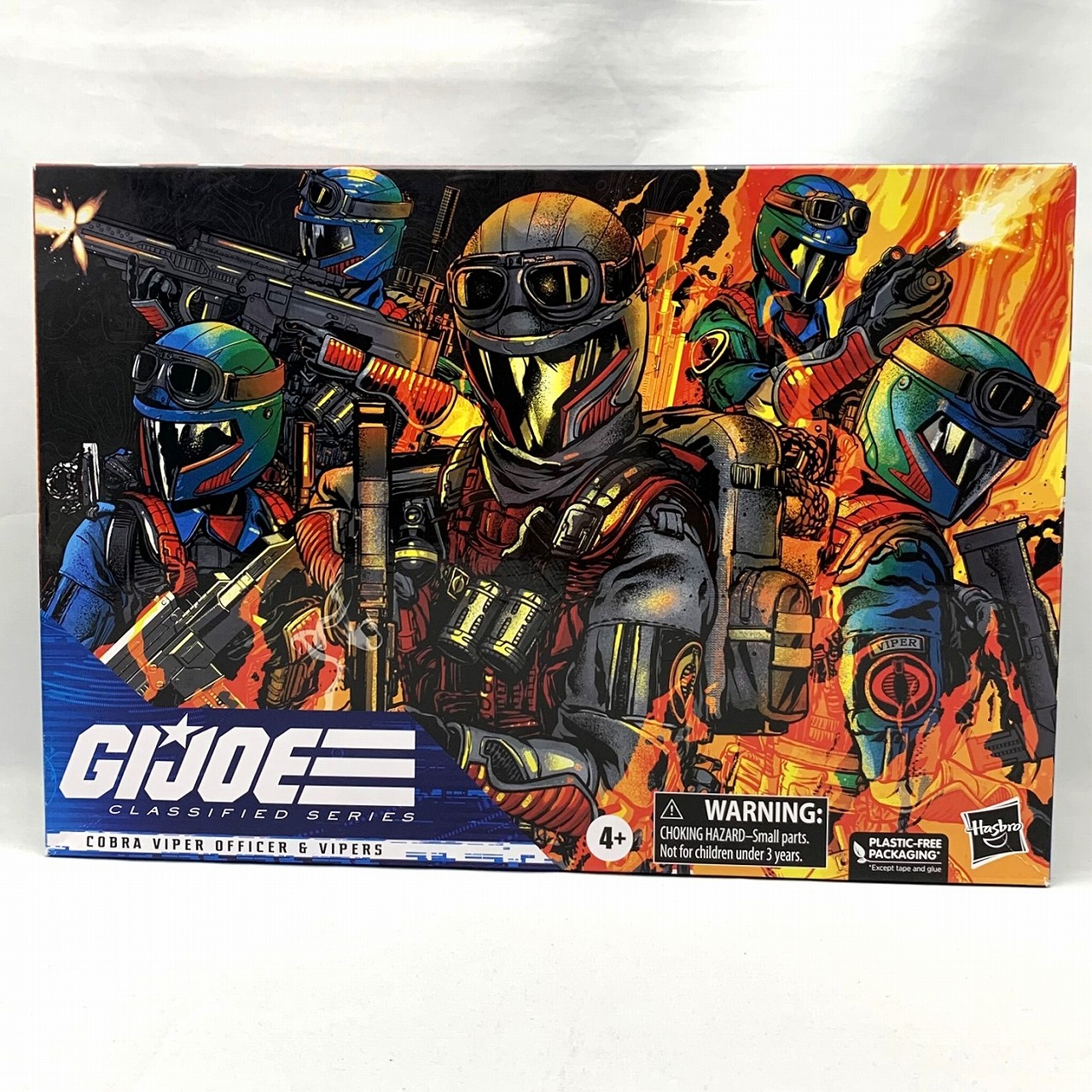 G.I. ジョー クラシファイド シリーズ コブラ バイパー オフィサー & バイパー トループ ビルダー 3パック