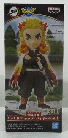 Demon slayer World Collectable Figure vol.5 Rengoku Kyojuro 2577324 Bandai Spirits