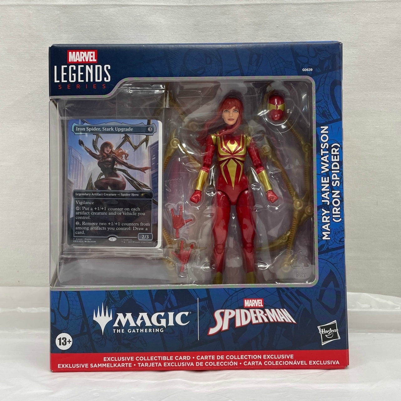 ハズブロ マーベルレジェンド マジック:ザ・ギャザリング メリー・ジェーン・ワトソン(アイアン・スパイダー) 6インチアクションフィギュア