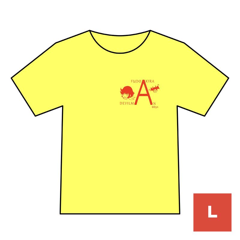 トライスターみぐぴろデビルマンTシャツ Ⅼサイズ