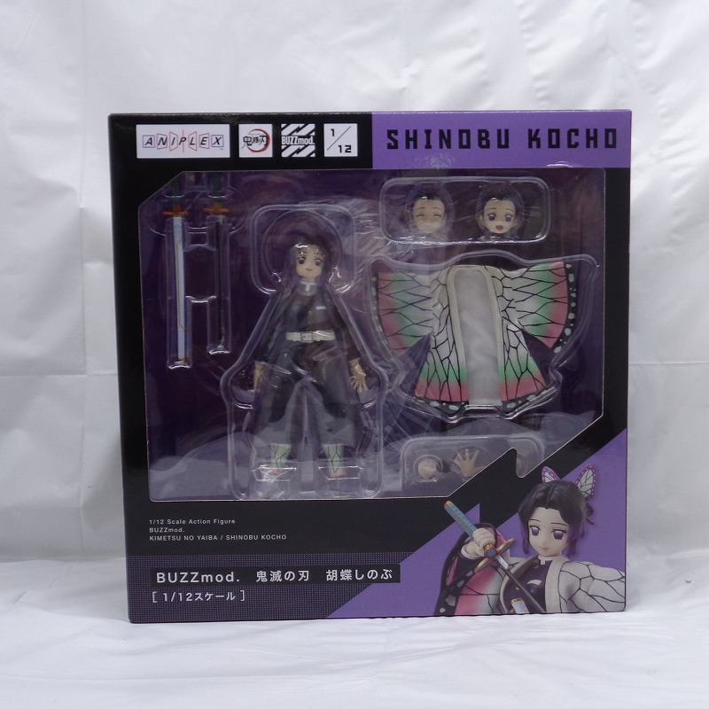 アニプレックス BUZZmod 鬼滅の刃 胡蝶しのぶ 1/12 アクションフィギュア
