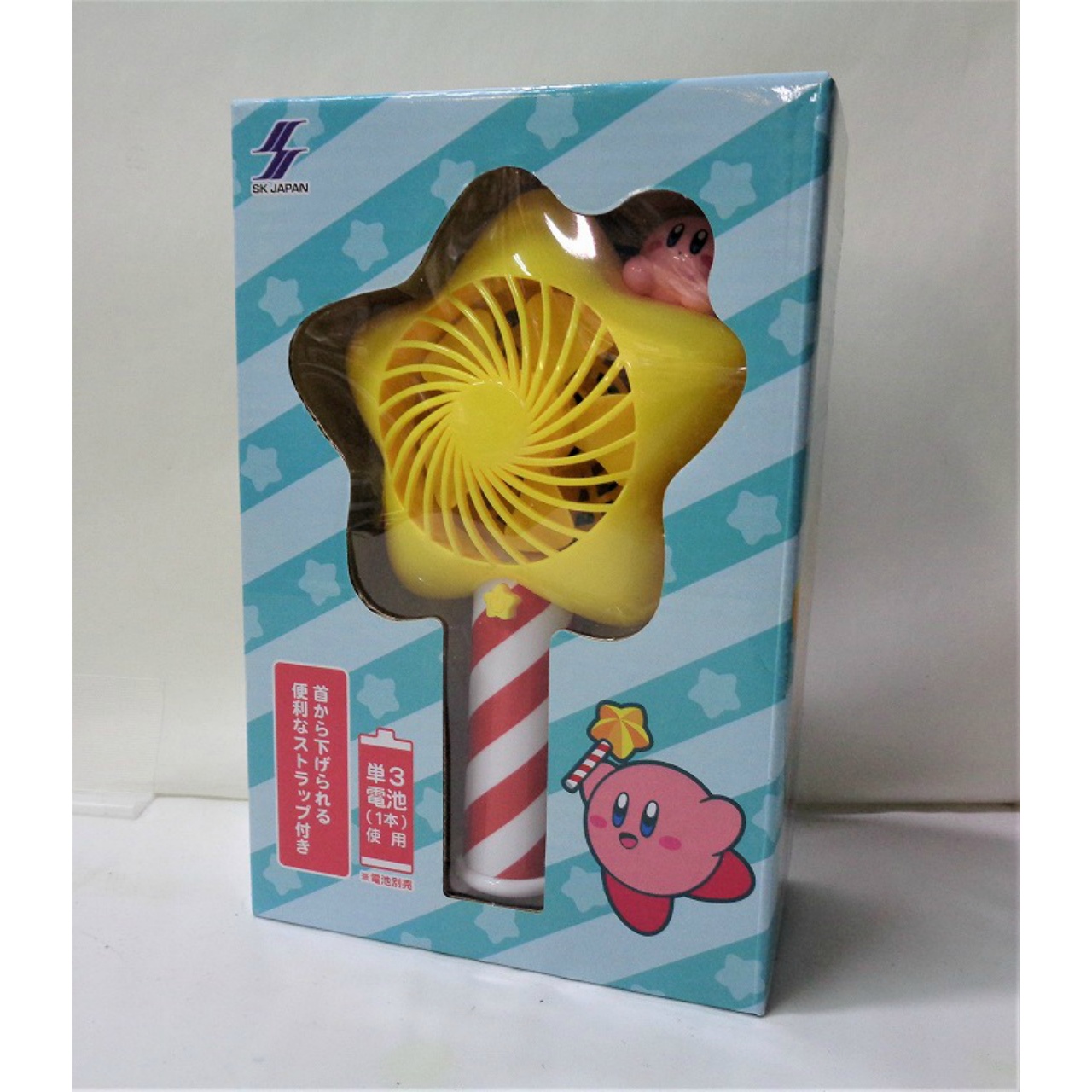 エスケイジャパン 星のカービィ スターロッドハンディ扇風機