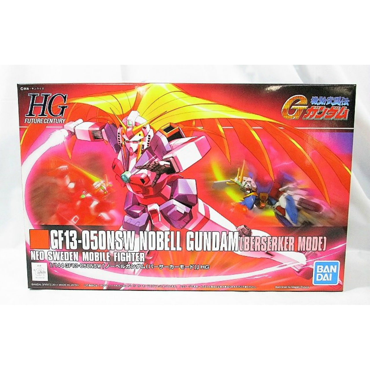 HGFC 1/144 ノーベルガンダム(バーサーカーモード) (バンダイスピリッツ版)
