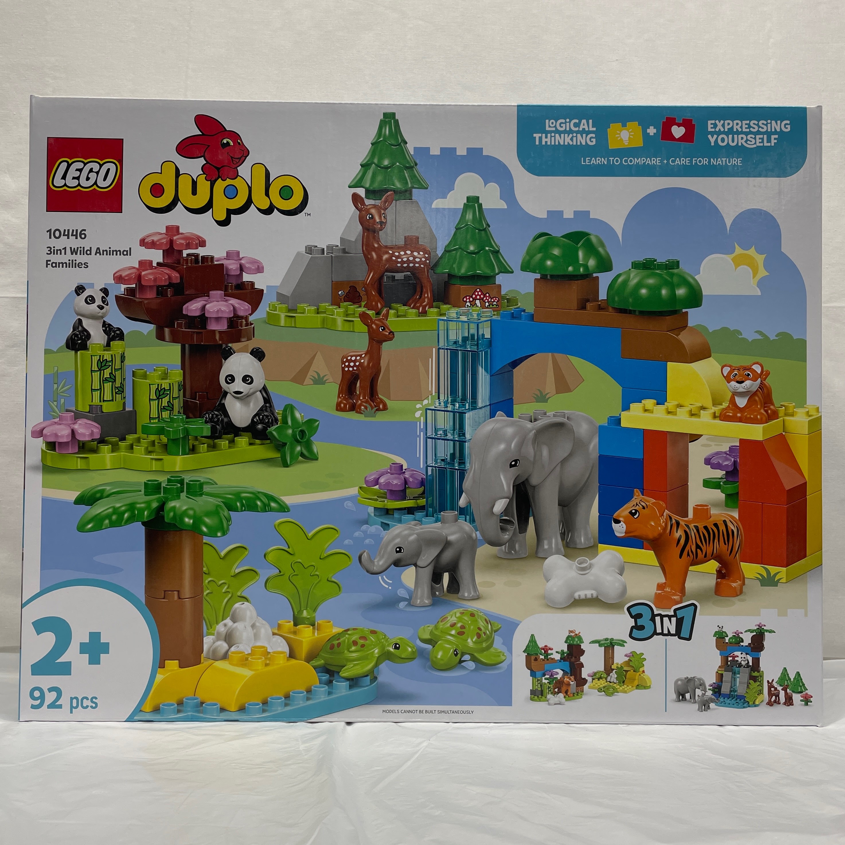 LEGO デュプロ デュプロのまち 3in1 どうぶつのかぞく #10446
