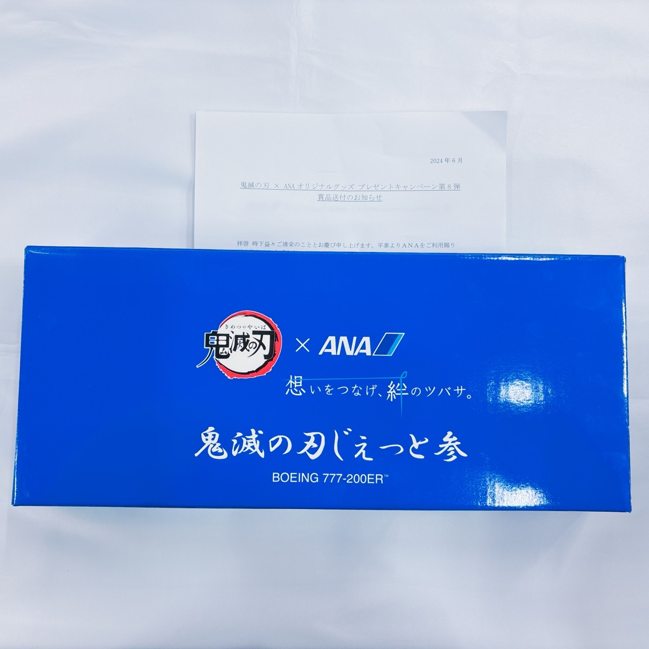鬼滅の刃×ANA オリジナルグッズプレゼントキャンペーン第8弾 鬼滅の刃じぇっと 参 特別デザイン機 1/200 モデルプレーン
