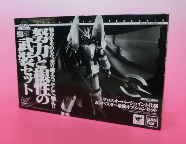 Tamashii Web Exclusive Super Robot Chogokin Effort and Guts Weapon Set