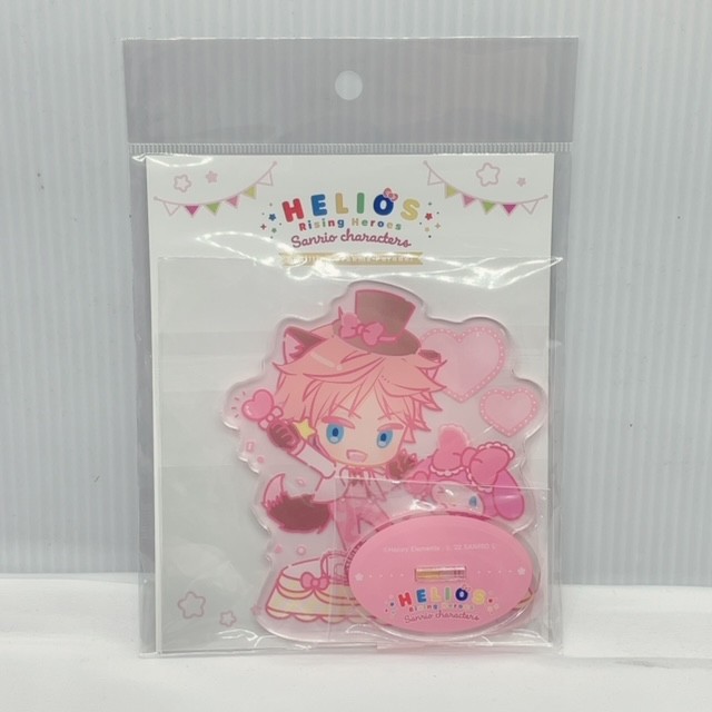 エリオスライジングヒーローズ x サンリオキャラクターズ アクリルスタンド 12 ディノ・アルバーニ x マイメロディ