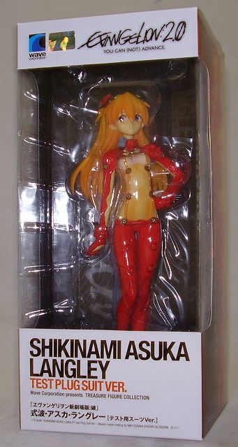 WAVE Shikinami Asuka Langley Test Plugsuit 1/10 PVC