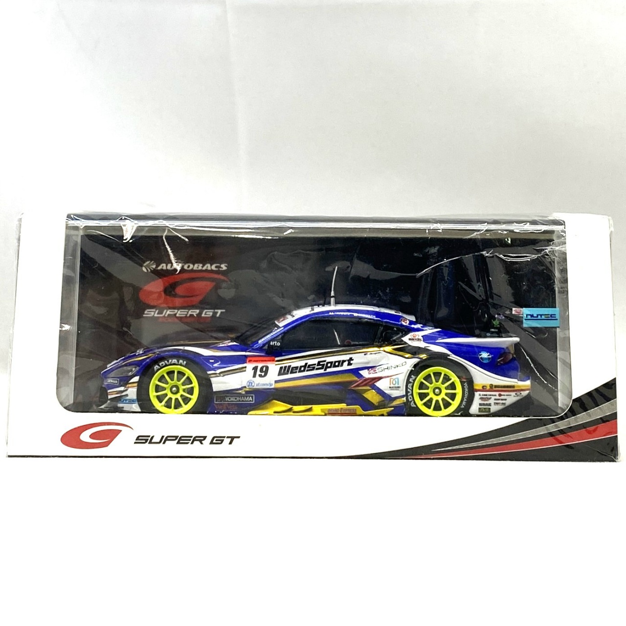 スパーク 1/43 WedsSport ADVAN GR Supra No.19 TGR TEAM WedsSport BANDOH 2022 GT500 スーパーGT 国本雄資/阪口晴南 完成品ミニカー SGT027