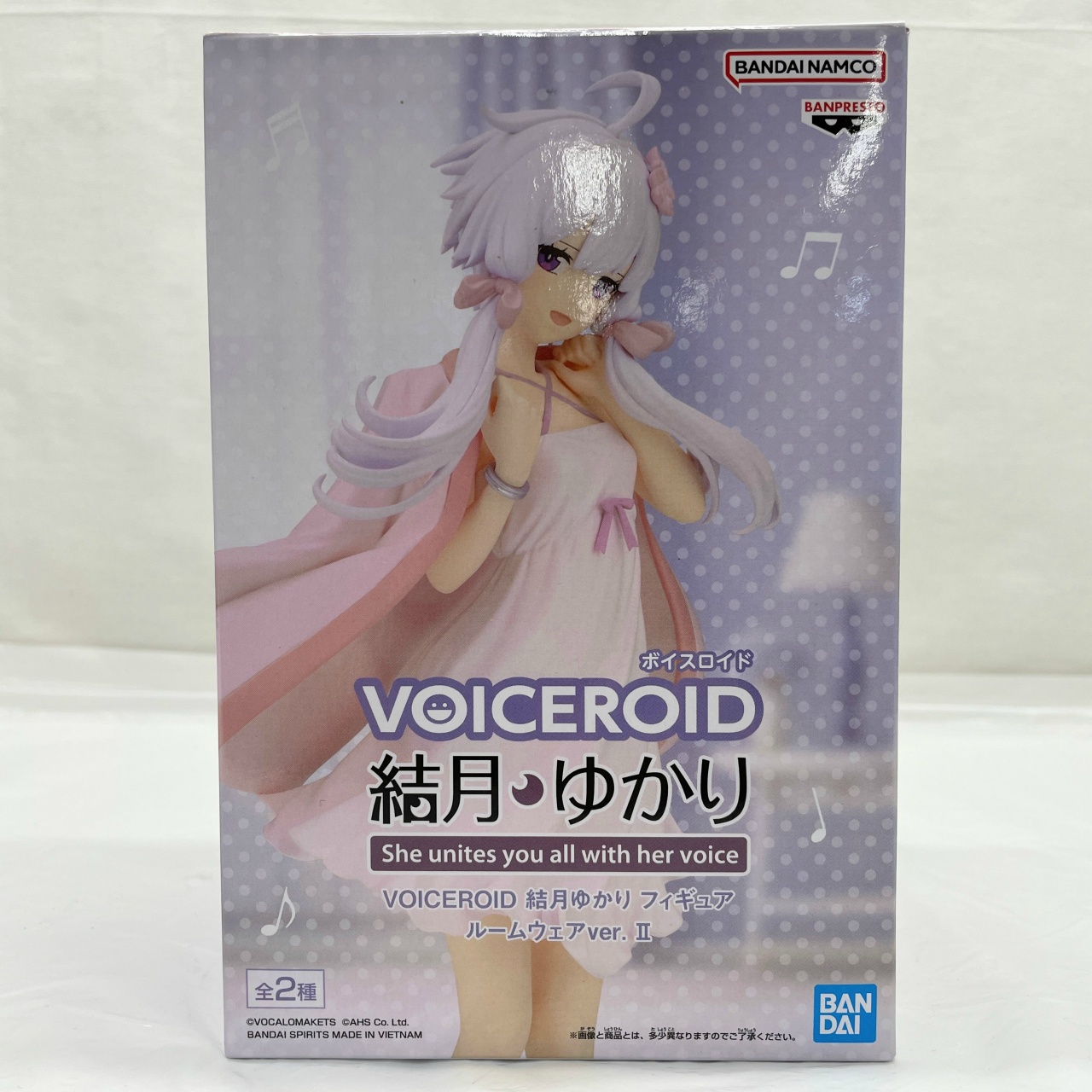 バンダイスピリッツ VOICEROID 結月ゆかり フィギュア ルームウェアver. B