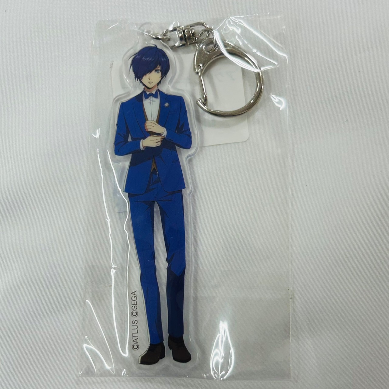 Persona Series Escri Collaboration Dessert Buffet Welcome to the Velvet Room Party Acrylic Keychain P3P (Male) Makoto Yuuki