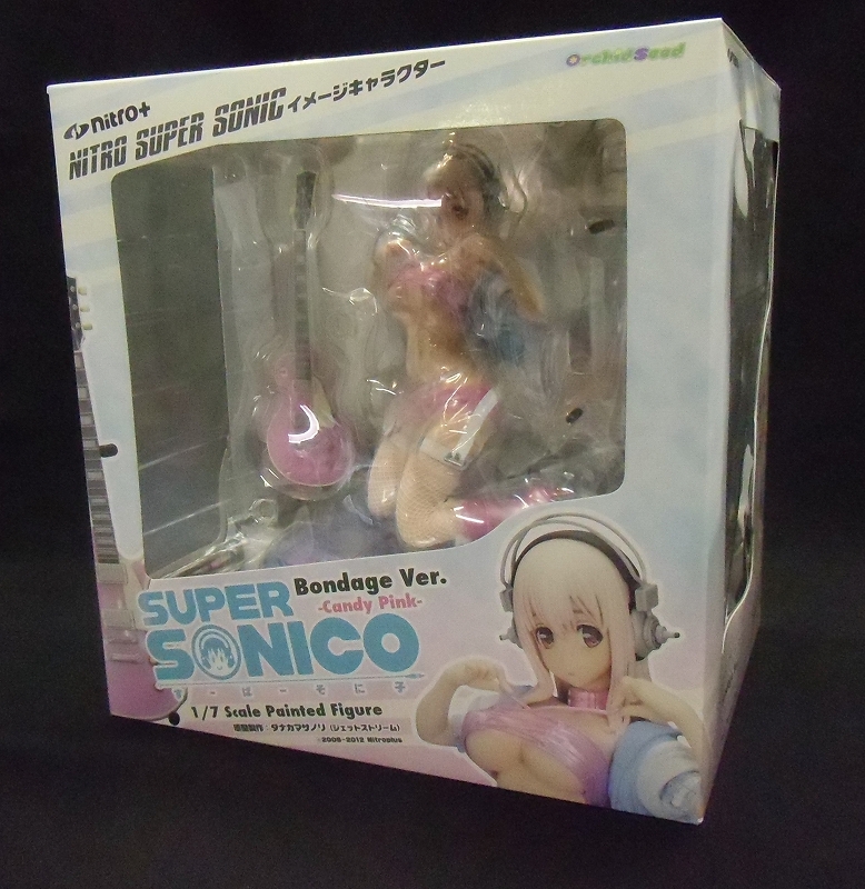 オーキッドシード すーぱーそに子 ボンデージ キャンディピンクver. 1/7PVCフィギュア