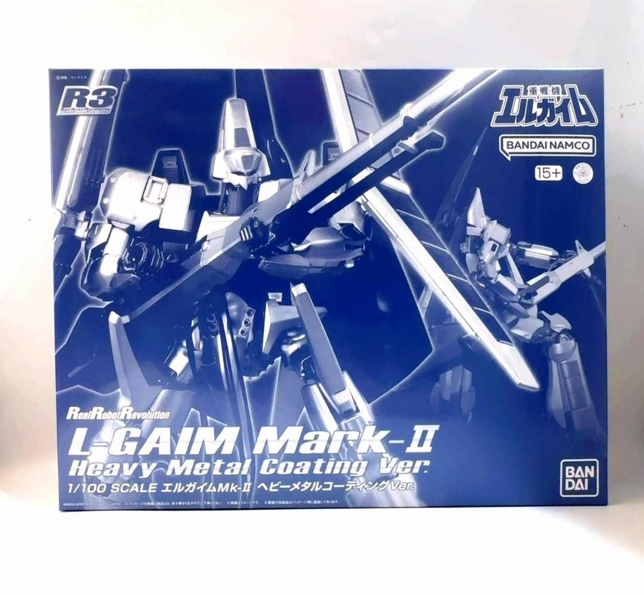 バンダイ R3 1/100 エルガイムMk-II ヘビーメタルコーティングVer. 重戦機エルガイム 再販版